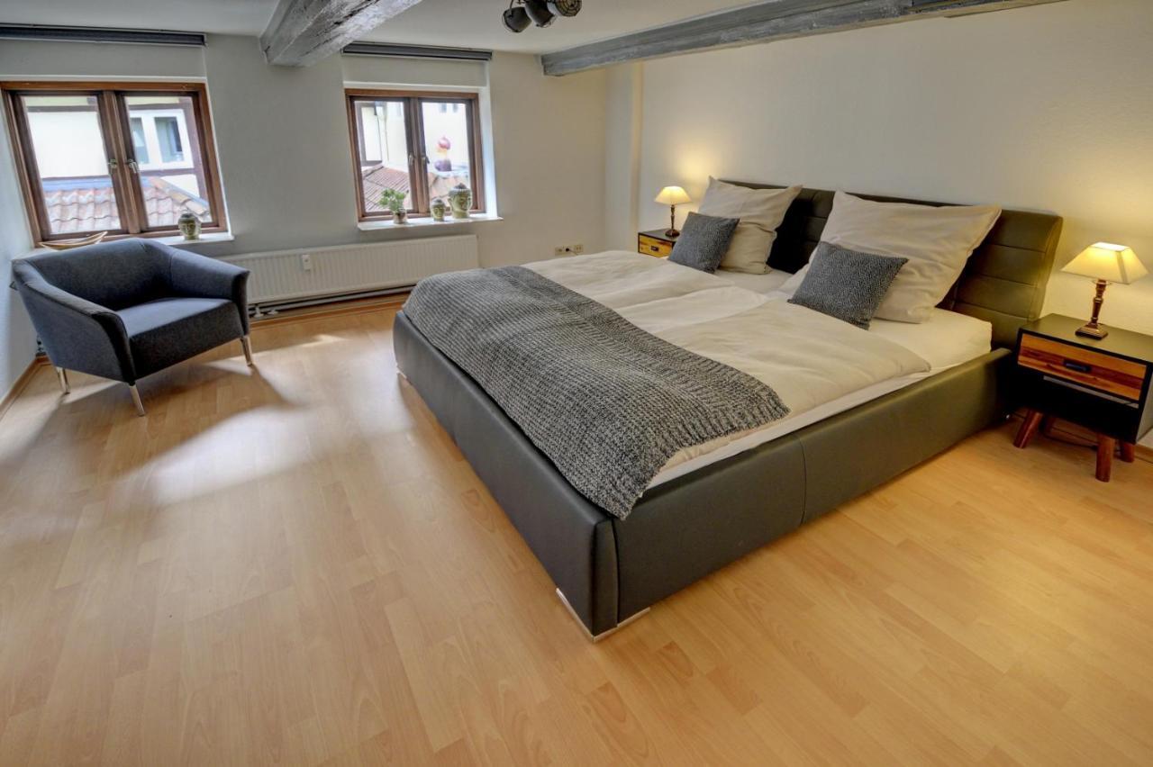 Fewo1846 - An Der Alten Kaffeeroesterei - Stilvoll Eingerichtete 2-Zimmer-Wohnung Im Stadtzentrum فلنسبورغ المظهر الخارجي الصورة